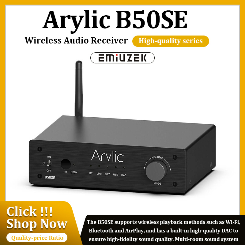 Arylic-B50 SE Bluetooth Stereo - огляд і ціна Class D Amplifier