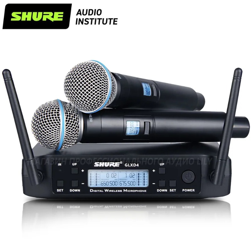 Shure GLXD4 BETA 58A Professio - огляд і ціна Ribbon Microphone