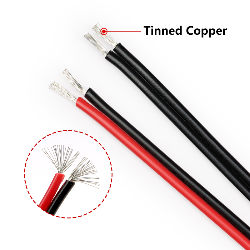 2 ~ 50m 2Pin Electrical Wires  - огляд і ціна Audio Jumper Wire