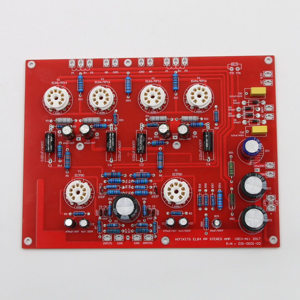 HiFi EL84+ECF80 Stereo Push Pu - огляд і ціна Hifi Amplifier Board