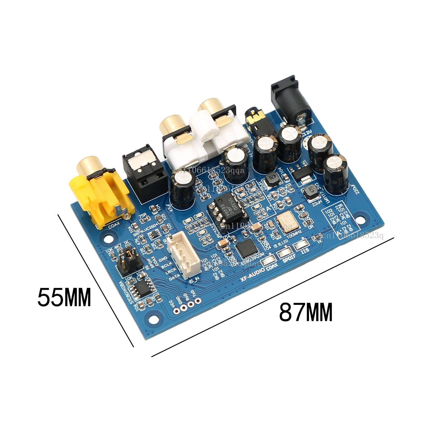ES9039Q2M I2S DSD fiber, coaxi - огляд і ціна Dac Board