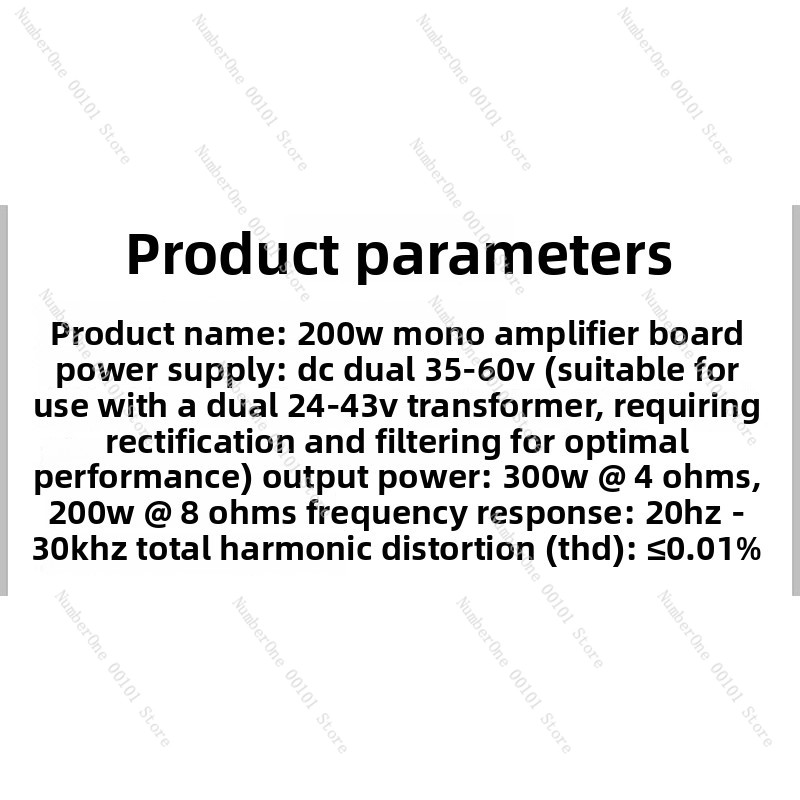 Upgraded 200W Mono HiFi Power  - огляд і ціна Hifi Amplifier Board