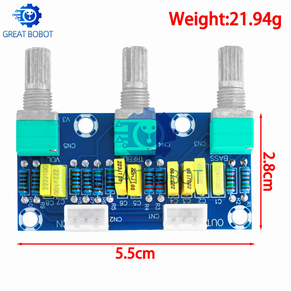 BS XH-M802 Passive Tone Board  - огляд і ціна Passive Preamp