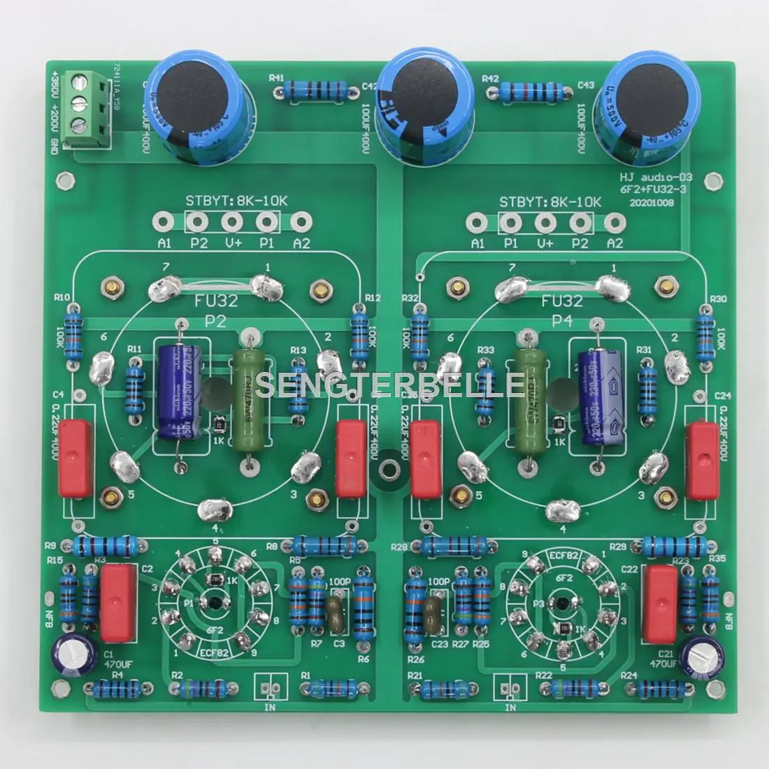 HiFi FU32+ 6F2 Stereo Tube Amp - огляд і ціна Hifi Amplifier Board