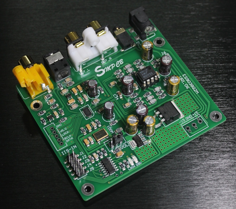 ES9038 Q2M DAC DSD decoder boa - огляд і ціна Dac Board