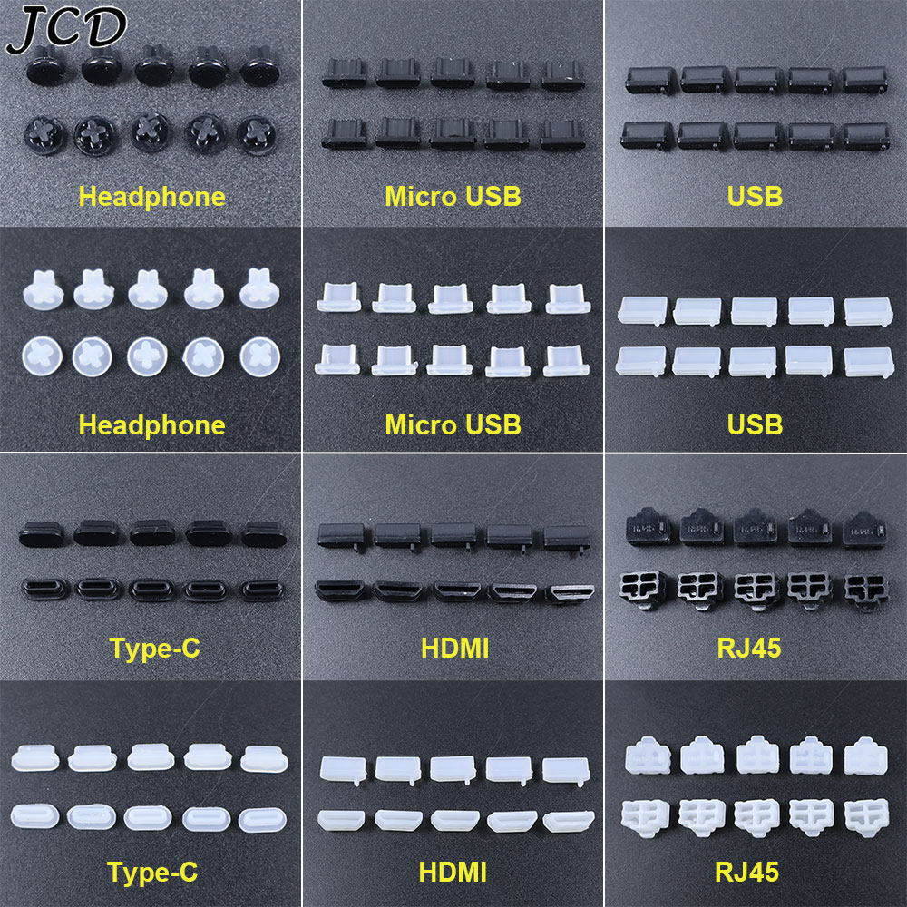 JCD 10pcs Silicone Type-C Micr - огляд і ціна Mdi Cable