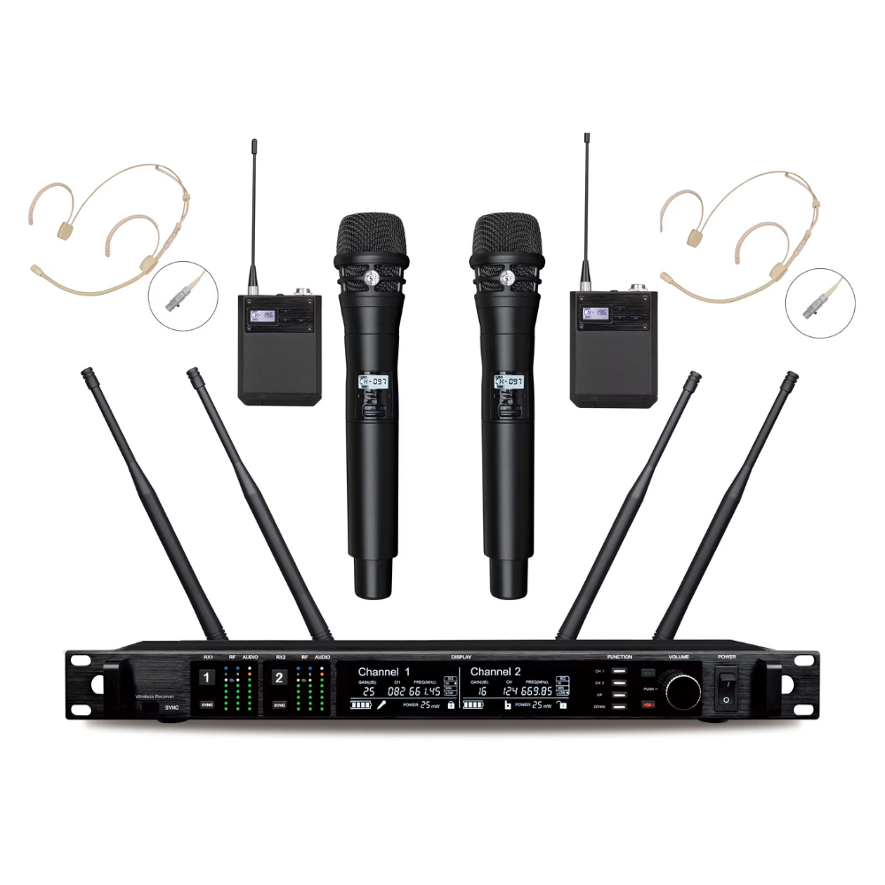 AD4D 2Channel Dual UHF True Di - огляд і ціна Ribbon Microphone