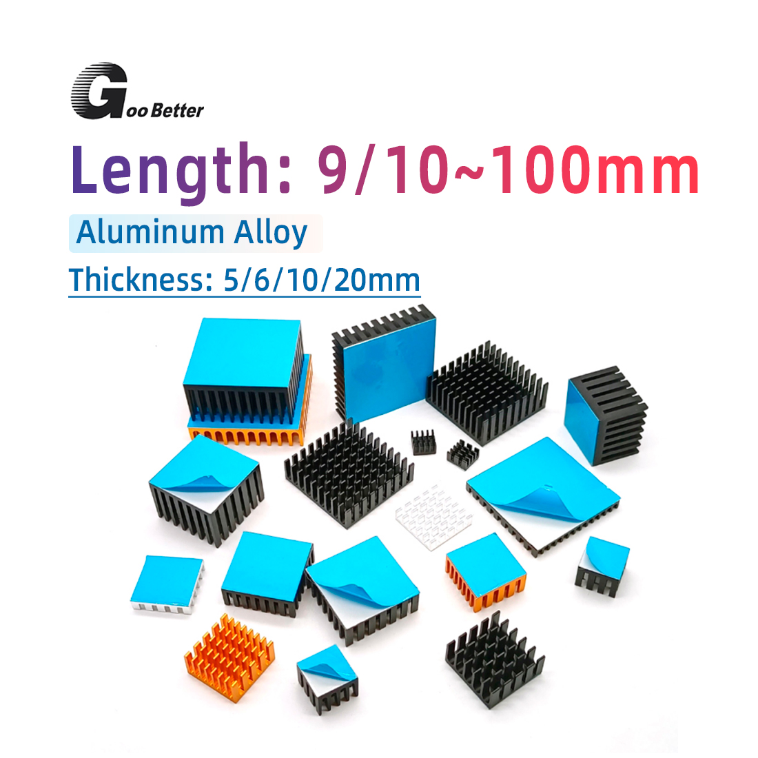 Aluminum Heatsink Radiator Hea - огляд і ціна Heatsink Aluminum