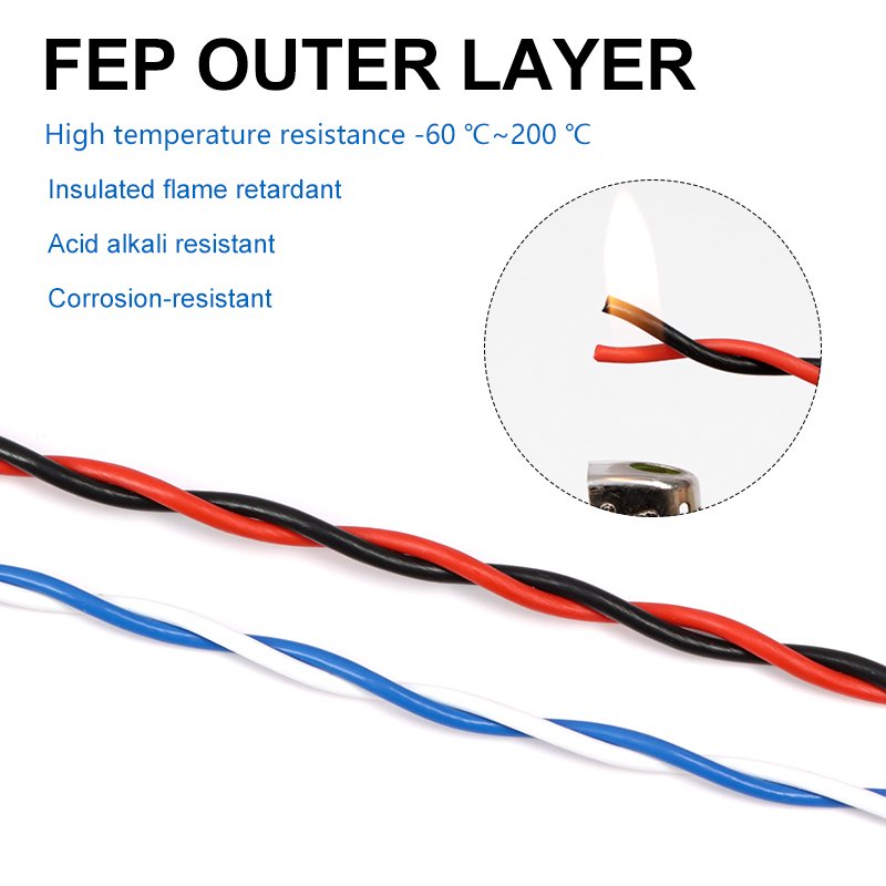 3/8M AFS200 PTFE Wire 26/24/22 - огляд і ціна Audio Jumper Wire