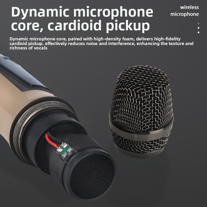 Wireless Microphone 2 Channels - огляд і ціна Ribbon Microphone