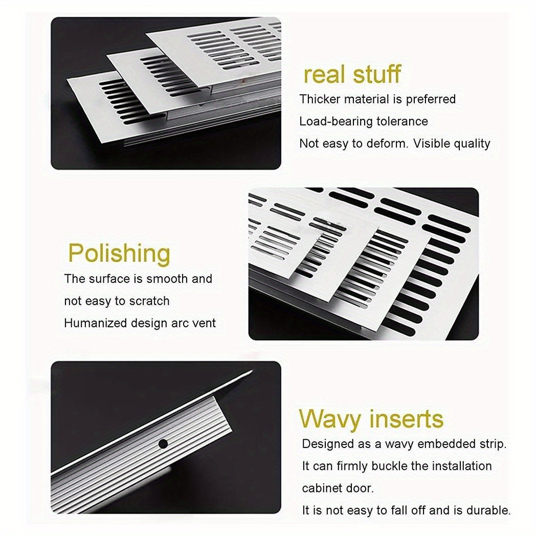 2pcs 80mm Ventilation Grille A - огляд і ціна Ventilation Grille Aluminum