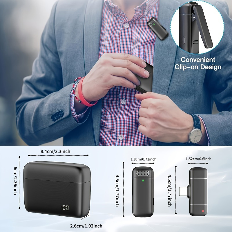 Wireless Lavalier Microphone w - огляд і ціна Microphone Capsule