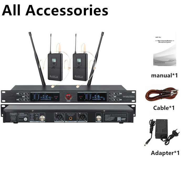 640-690MHz UR-2000-H Dual Chan - огляд і ціна Ribbon Microphone