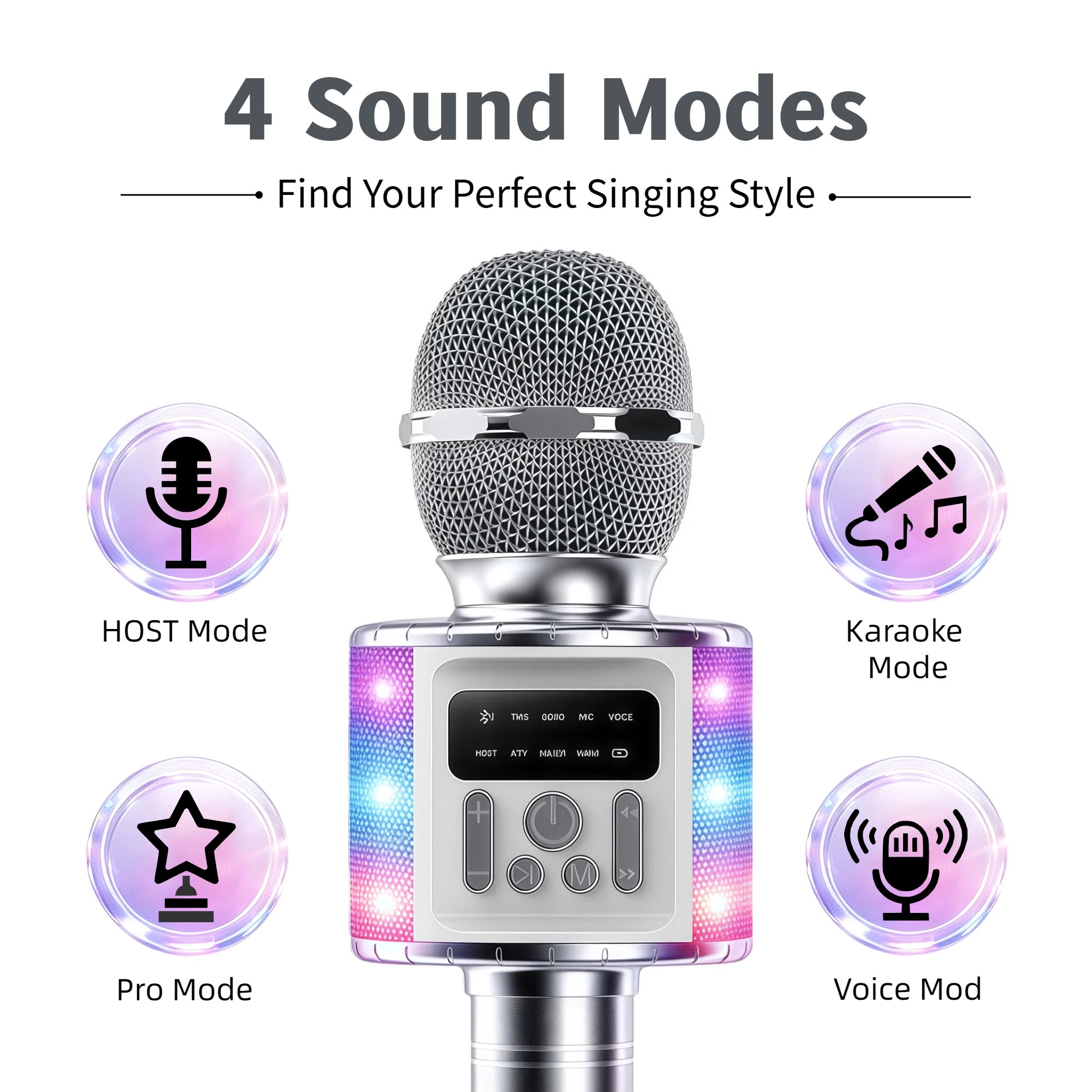 TWS Dual Wireless Karaoke Micr - огляд і ціна Microphone Capsule