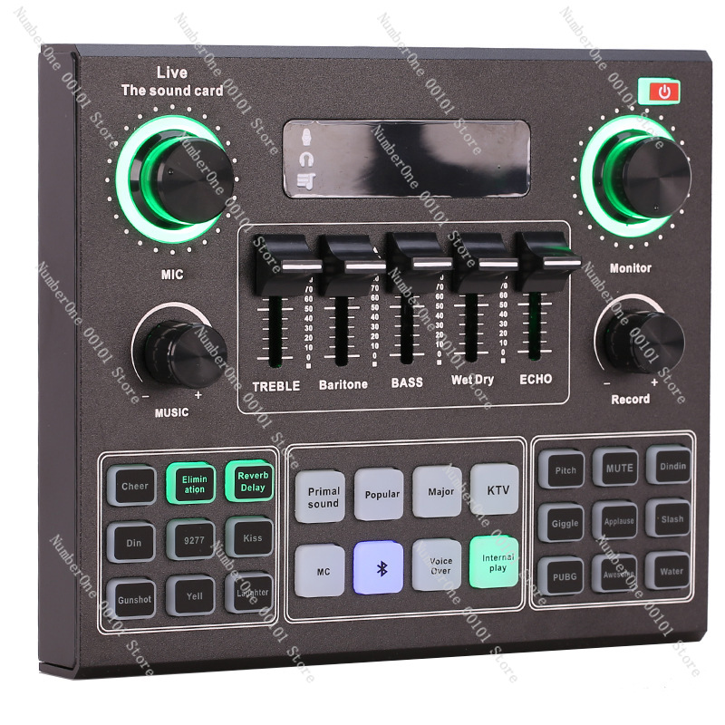 V9 Sound Card Microphone Set U - огляд і ціна Usb Sound Card