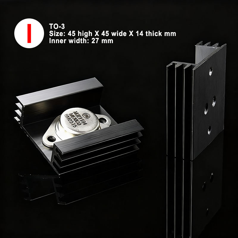 5 Pieces Aluminum Radiator For - огляд і ціна Heatsink Aluminum