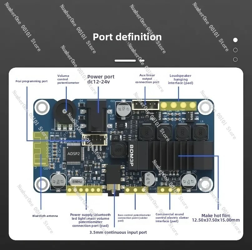 BDM3P Portable Bluetooth 5.3 A - огляд і ціна Diy Speaker