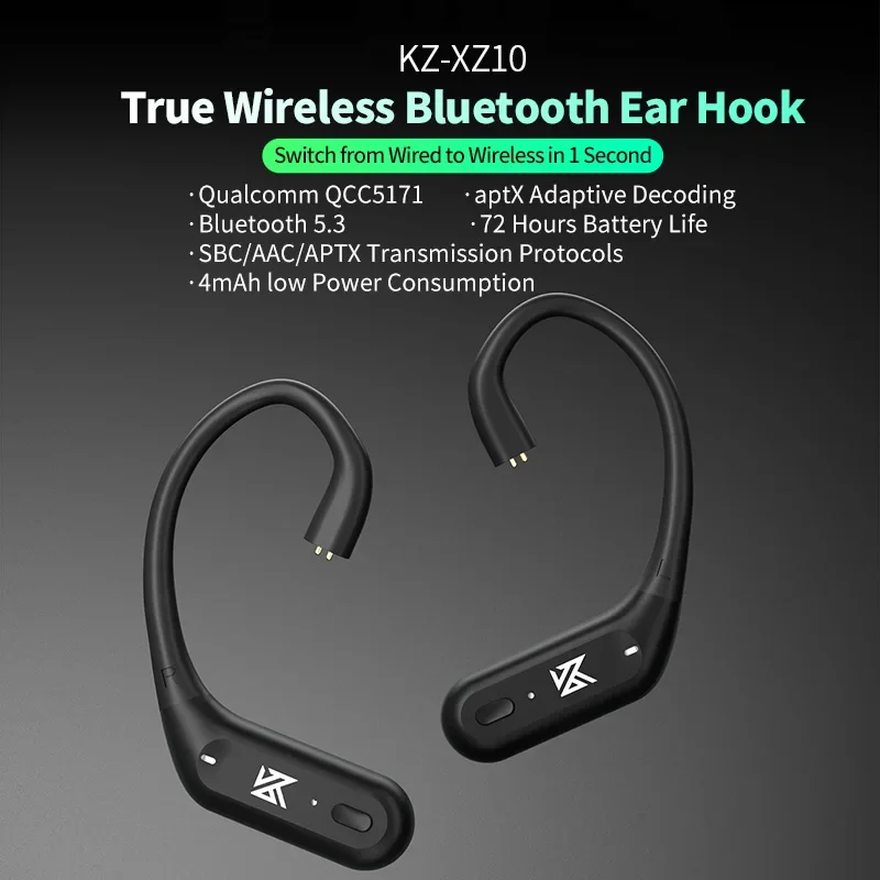 KZ XZ10 Bluetooth 5.3 Earphone - огляд і ціна Headphone Parts