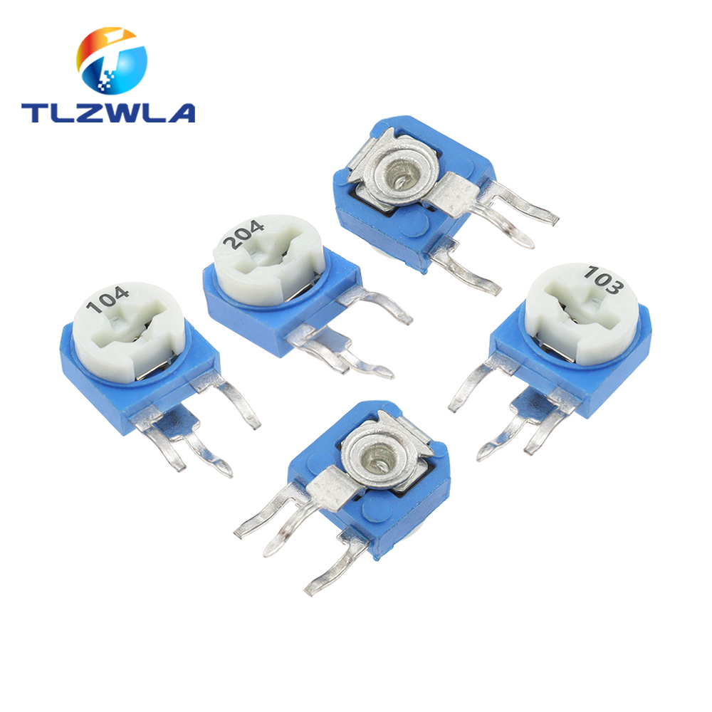 20PCS RM065 RM-063 Series 100  - огляд і ціна Potentiometer 10K