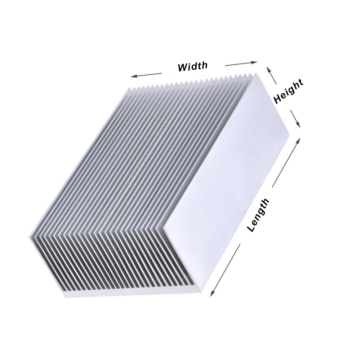 Aluminum Heatsink Radiator Hea - огляд і ціна Heatsink Aluminum
