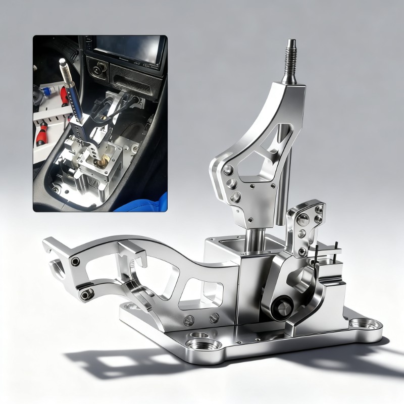 Aluminum Billet Shifter Box Ge - огляд і ціна Knob Aluminum