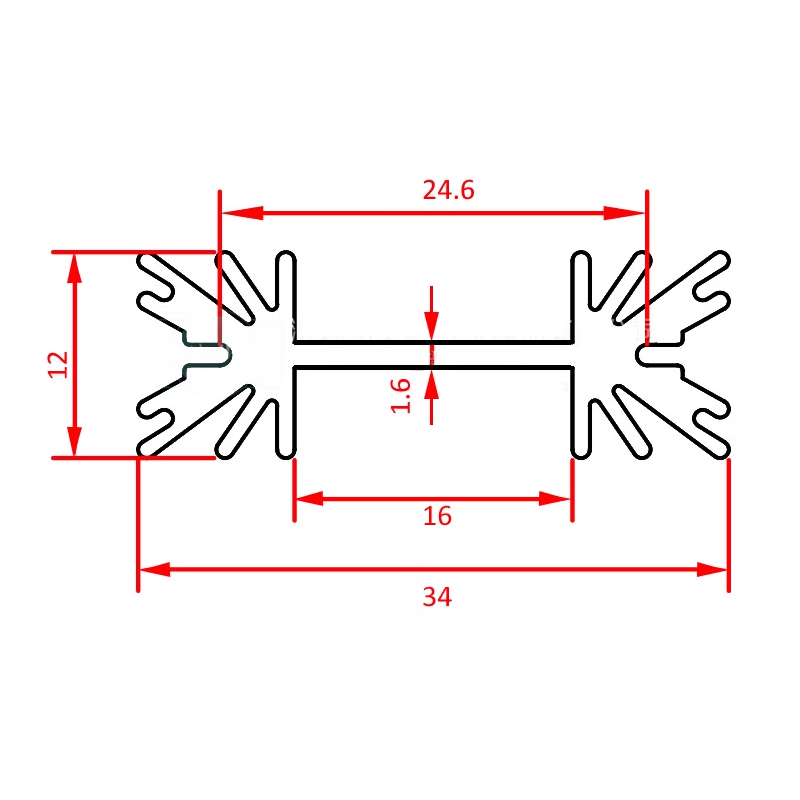 5 Pcs TO-220 Triode MOS Transi - огляд і ціна Heatsink Aluminum