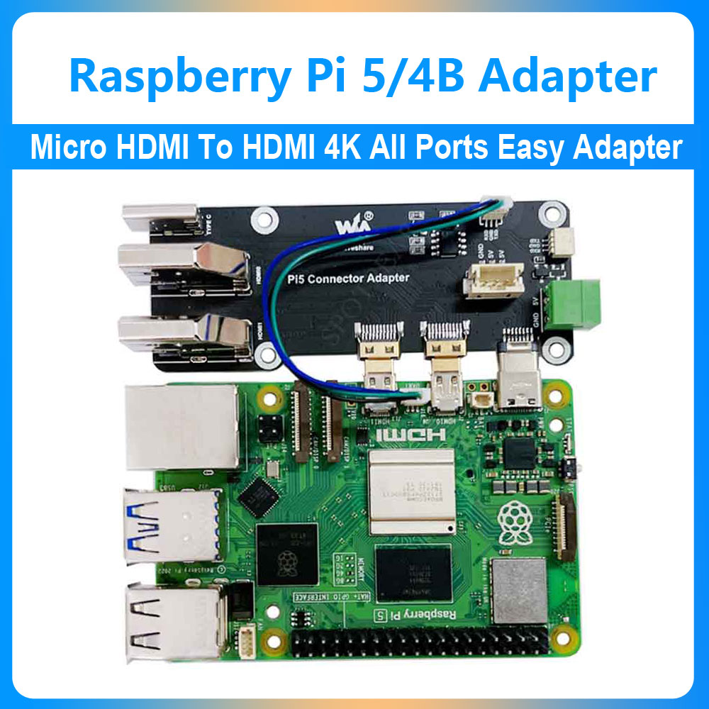 Raspberry Pi 5/4B Micro HDMI T - огляд і ціна Mdi Cable